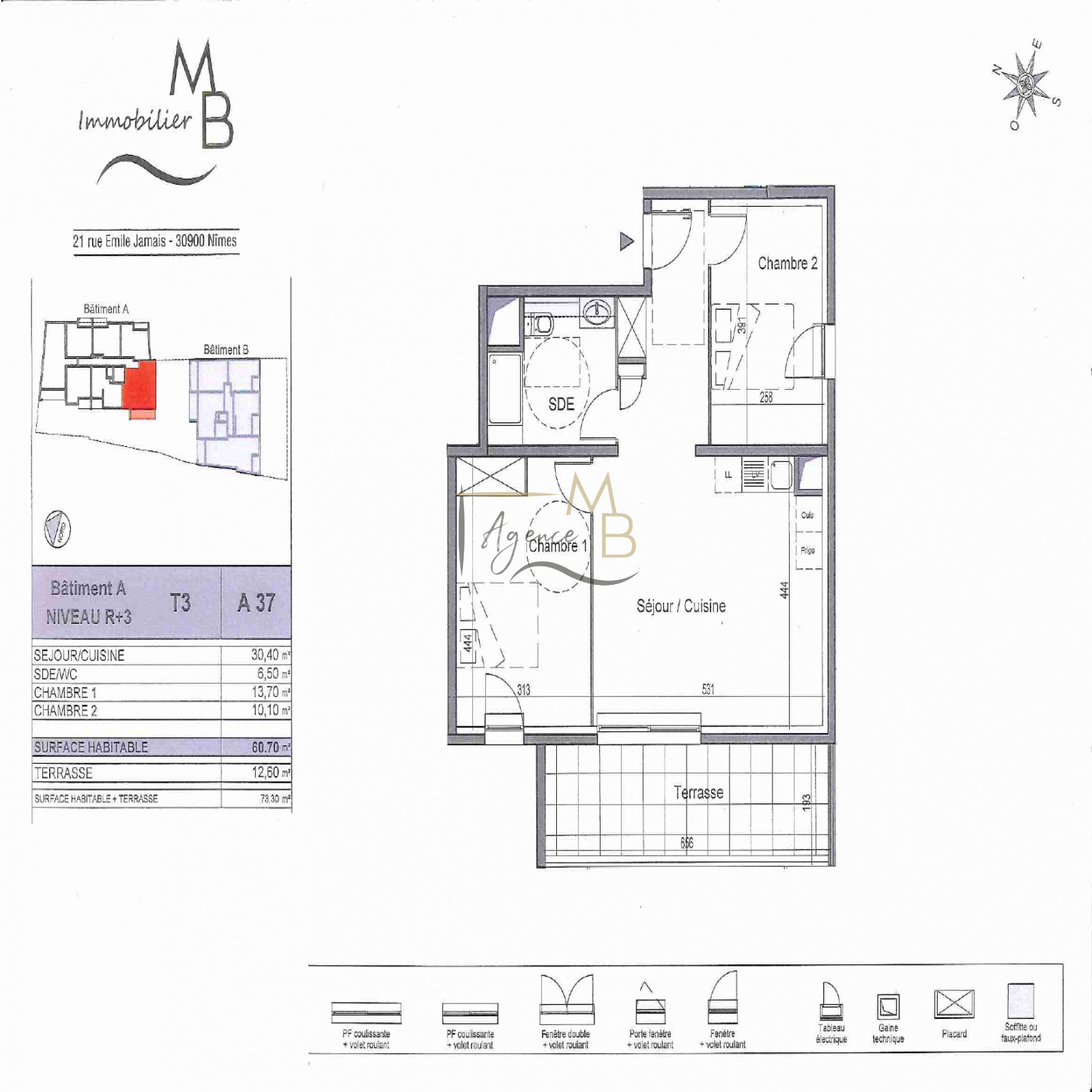 Image_, Appartement, Nîmes, ref :108